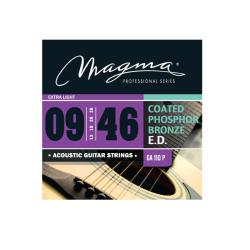 Струны для акустической гитары, Серия: Coated Phosphor Bronze, Калибр: 9-13-18-26-36-46, Обмотка: кр... MAGMA STRINGS GA110P