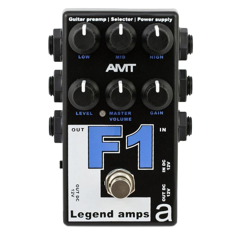  Предусилитель моделирующий напольный (иммитирует Fender Twin Sound)  AMT F-1 Legend Amps Preamp