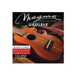 Струны для укулеле баритон гавайский строй 1-E / 2-B / 3-G / 4-D, Серия: Nylon Negro MAGMA STRINGS UK130NB