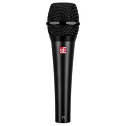 Динамический микрофон, суперкардиоидная направленность.Диапазон воспроизводимых частот: 40 Гц -- 19 ... SE ELECTRONICS V7 BLACK