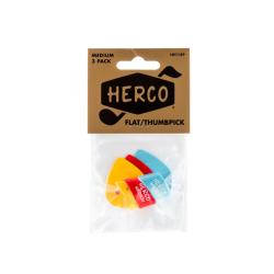 Когти для большого пальца, средние, 3 шт. HERCO HE112P Thumbpick Medium 3Pack