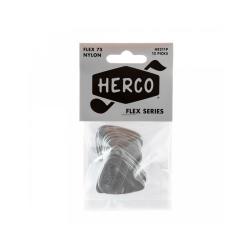 Медиаторы, жесткие, серые, 12 шт. HERCO HE211P Flex 75 Nylon 12Pack