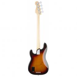 Бас-гитара, цвет - 3 цветный санберст, накладка из эбони FENDER American Elite Precision Bass, Ebony Fingerboard, 3-Color Sunburst