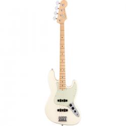 Бас-гитара, цвет белый, кленовая накладка грифа FENDER American Pro Jazz Bass MN OWT