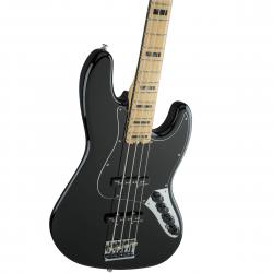 Бас-гитара, цвет черный FENDER American Elite Jazz Bass, Maple Fingerboard, Black