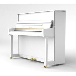 Пианино серии Premium, 120 см, цвет белый, полированное RITMULLER RS120