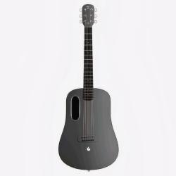 Трансакустическая гитара с чехлом, цвет черный LAVA BlueTouch Black