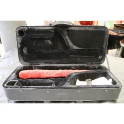 Альт-саксофон, корпус - золотой лак, клапаны - прозрачный лак, легкий кейс STEPHAN WEIS AS-100D