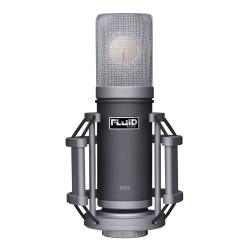 Конденсаторный студийный микрофон, капсюль 34 мм, тип разъем XLR3F позолоченный FLUID AUDIO Axis