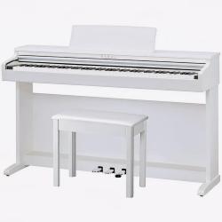 Цифровое пианино, 88 клавиш, механика RHC II, 15 тембров, 192 полифония, Bluetooth 4,0 KAWAI KDP120W