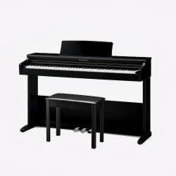 Цифровое пианино, 88 клавиш, механика RHC, 192 полифония, 15 тембров, звук SK-EX KAWAI KDP75B