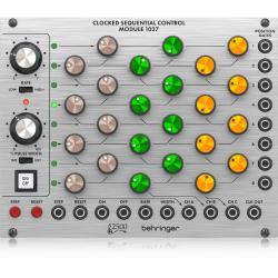 8-позиционный модуль секвенсор легендарной серии 2500 для системы Eurorack BEHRINGER CLOCKED SEQUENTIAL CONTROL MODULE 1027