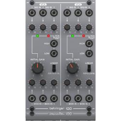 Двойной модуль VCA, 3 входа на каждом VCA, контроль усиления, формат Eurorack BEHRINGER 130 DUAL VCA