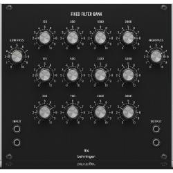 Модуль фильтров, 12 частотных фильтров, Low pass фильтр, High pass фильтр, формат Eurorack BEHRINGER 914 FIXED FILTER BANK