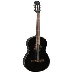 Классическая гитара, топ массив ели, цвет черный FENDER CN-60S Black