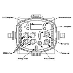 Прожектор линзовый, 61 светодиод R+G+B+W (суммарная мощность диодов 160Вт) CHAUVET EVE P-160RGBW
