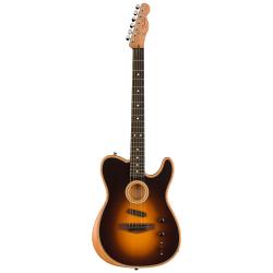 Электроакустическая гитара, цвет санберст, чехол в комплекте FENDER Acoustasonic Player Telecaster SHDW BST