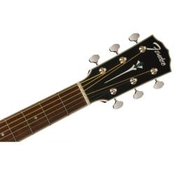 Электроакустическая гитара, цвет темный санберст, кейс в комплекте FENDER PD-220E Mahagony Aged Cognac Burst