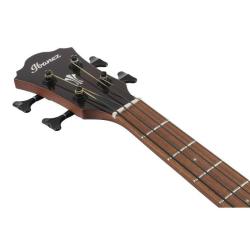 Электроакустическая бас-гитара, топ - сапеле, корпус - сапеле, цвет - натуральный IBANEZ AEGB24E-MHS