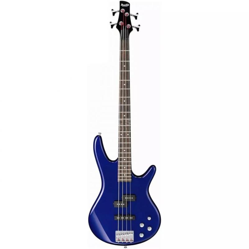  Бас-гитара, 4 струны, корпус - тополь, гриф - клён, цвет - синий IBANEZ GSR200-JB