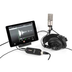 Микрофонный интерфейс XLR и предусилитель для iOS, Android и цифровых фотоаппаратов. + 48V IK MULTIMEDIA iRig Pre 2