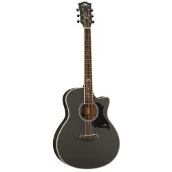 Акустическая гитара, цвет черный KEPMA A1C Black