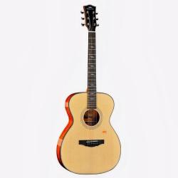 Электроакустическая гитара, цвет натуральный, в комплекте чехол KEPMA F1E-OM Natural
