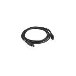 Цифровой кабель для ADATи SPDIF, разъемы Toslink, диаметр 4 мм, чёрный, 2 м KLOTZ FOPTT02