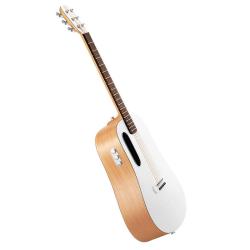 Электроакустическая гитара со звукоснимателем и встроенными эффектами, цвет: белый/натуральный LAVA BLUE LAVA Original FreeBoost
