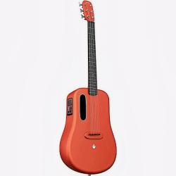 Электроакустическая гитара со звукоснимателем и встроенными эффектами, материал: карбон, чехол Space... LAVA ME 3 36 Red