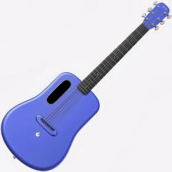 Электроакустическая гитара со звукоснимателем и встроенными эффектами, материал: карбон, чехол Space... LAVA ME 3 38 Blue