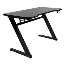 Рабочий стол для домашней студии, Z-образная база, столешница 120x60 см, высота от пола 72 см, цвет черный QUIK LOK WKS001