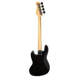 Бас-гитара типа джаз бас, цвет черный ROCKDALE Stars JB Bass Black