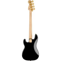 Бас-гитара, цвет черный SQUIER by FENDER 40th ANN P Bass LRL Black