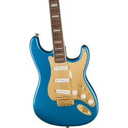 Электрогитара, цвет голубой SQUIER by FENDER 40th ANN Stratocaster LRL Lake Placid Blue