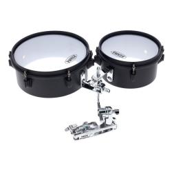 Набор из двух малых барабанов Mini-Tymp, серия Metalworks 'Effect', размеры - 10 x 4', 8 x 4', материал - сталь, TAMA MT810STBK