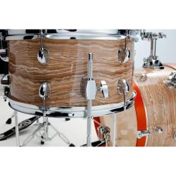 Ударная установка из 4 барабанов со стойками, мерсава/тополь, цвет кремовый TAMA LJK48H4-CMW CLUB JAM