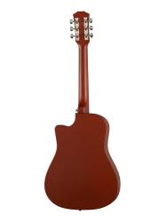 Акустическая гитара, с вырезом, цвет натуральный FOIX FFG-3860C-NAT