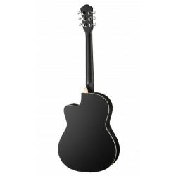 Акустическая гитара, с вырезом, черная NARANDA HS-3911-BK
