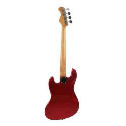 Бас-гитара, красная PRODIPE JMFJB80RACAR