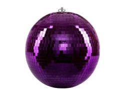 Зеркальный шар, 25см, фиолетовый LAudio WS-MB25PURPLE