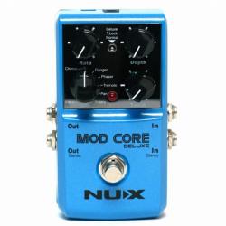 Педаль эффектов Chorus, flanger, phaser, tremolo, rotary, pan, u-vibe and vibrato NUX Mod Core Deluxe