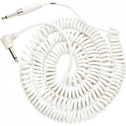 Гитарный кабель, белый VOX Vintage Coiled Cable VCC-90WH