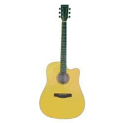 Акустическая гитара, дредноут с вырезом, ель, цвет натуральный, матовый BEAUMONT DG142C