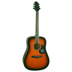Акустическая гитара, дредноут, цвет скрипичный санбёрст GREG BENNETT GD100S/VS