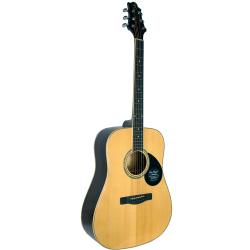Акустическая гитара с вырезом, дредноут, корпус ель, цвет натуральный GREG BENNETT GD-200S/N
