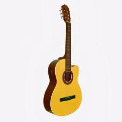 Классическая гитара 4/4 с подключением, корпус cutaway, ель, цвет натуральный SAMICK CNG-2CE/N