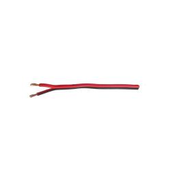 Колоночный плоский, красно-черный кабель,2х0,75 мм2, в катушке 100м INVOTONE IPC1720RN