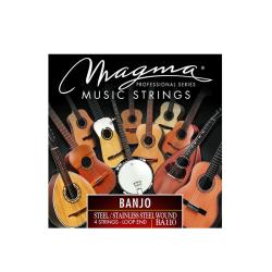 Струны для 4-струнного банджо, Серия: Banjo, Калибр: , Обмотка: стальная. MAGMA STRINGS BA110