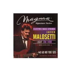 Струны для 5-струнной бас-гитары Low B Javier Malosetti 40-120, Серия: Signature, Калибр: 40-60-80-1... MAGMA STRINGS JM105